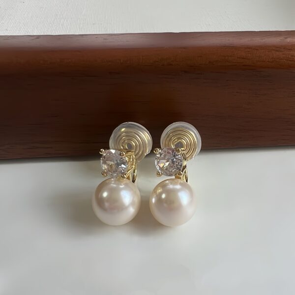 Lustrous Bloom Pearl Ear Cuffs